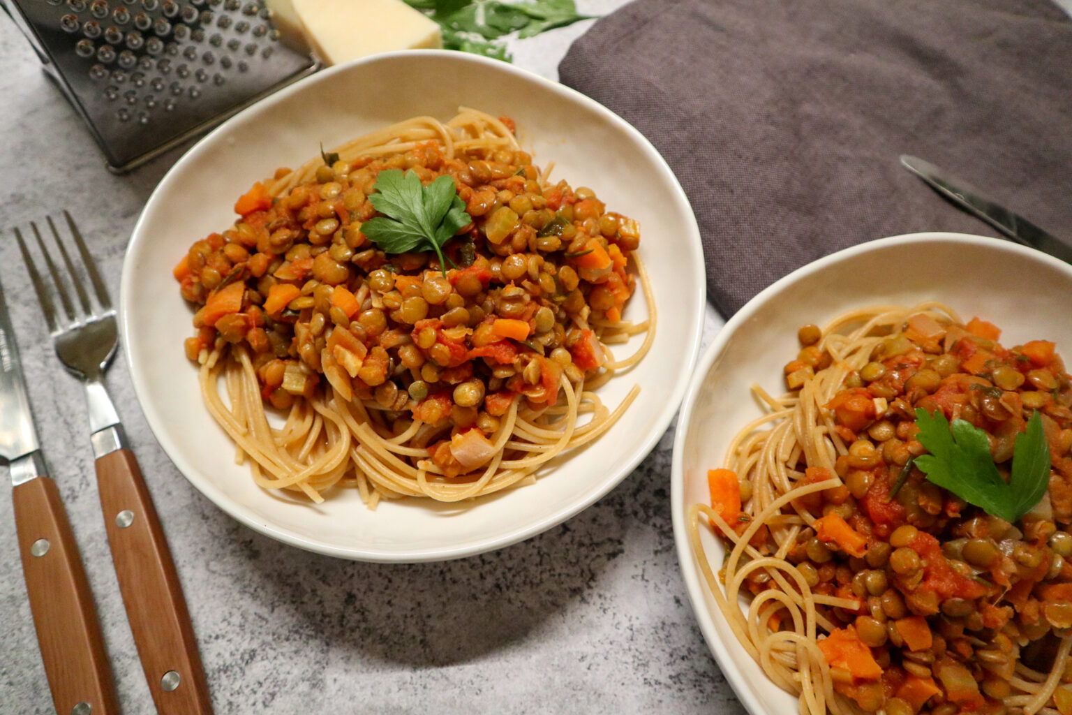 Spaghetti Linzen Bolognese Happily After Food